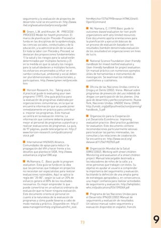 Guia para el seguimiento y evaluación de proyectos comunitarios | PDF