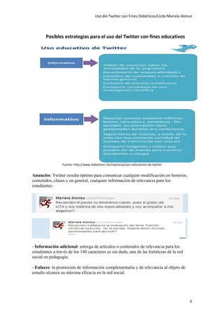 Como crear una cuenta Twitter y usarla con fines didacticos