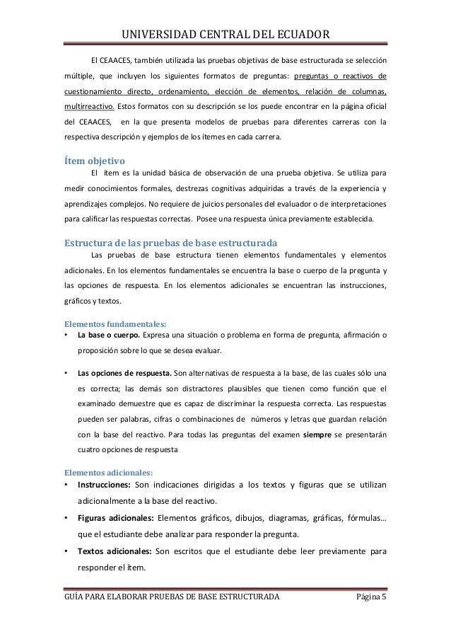 preguntas con base estructurada guia para la elaboraci 243 n de pruebas de base estructurada preguntas con base estructurada guia para la elaboraci 243 n de pruebas de base estructurada