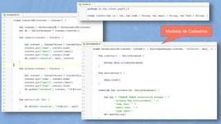 Modelos de Cadastros
 