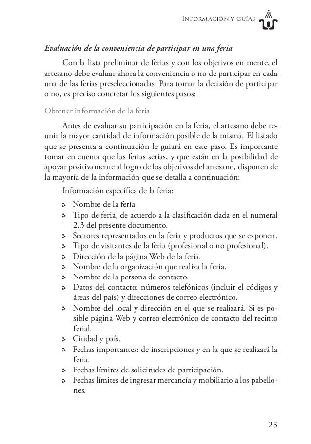¿Cómo participar en una feria?