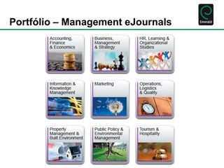 Portfólio – Management eJournals 
 