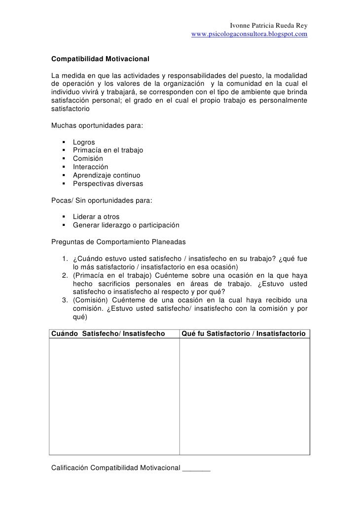 Como Hacer Una Entrevista Personal