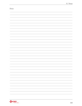 G. Notas


Notas:
_____________________________________________________
_____________________________________________________
_____________________________________________________
_____________________________________________________
_____________________________________________________
_____________________________________________________
_____________________________________________________
_____________________________________________________
_____________________________________________________
_____________________________________________________
_____________________________________________________
_____________________________________________________
_____________________________________________________
_____________________________________________________
_____________________________________________________
_____________________________________________________
_____________________________________________________
_____________________________________________________
_____________________________________________________
_____________________________________________________
_____________________________________________________
_____________________________________________________
_____________________________________________________
_____________________________________________________
_____________________________________________________
_____________________________________________________
_____________________________________________________
_____________________________________________________
_____________________________________________________
_____________________________________________________
_____________________________________________________




                                                   103
 