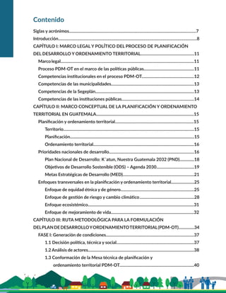 Guía metodológica para la elaboración del Plan de Desarrollo Municipal ...