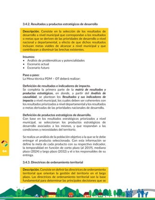 Guía metodológica para la elaboración del Plan de Desarrollo Municipal ...