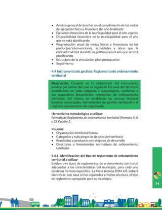 Guía metodológica para la elaboración del Plan de Desarrollo Municipal ...