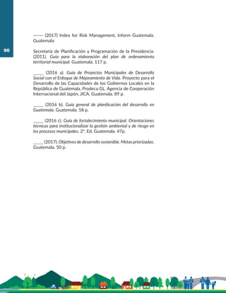 Guía metodológica para la elaboración del Plan de Desarrollo Municipal ...