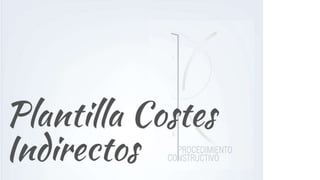 Guia planificacion costes indirectos
