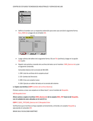 Guia practica de comandos en ms-dos | ODT
