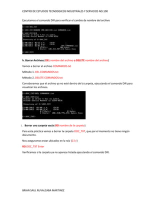 Guia practica de comandos en ms-dos | ODT
