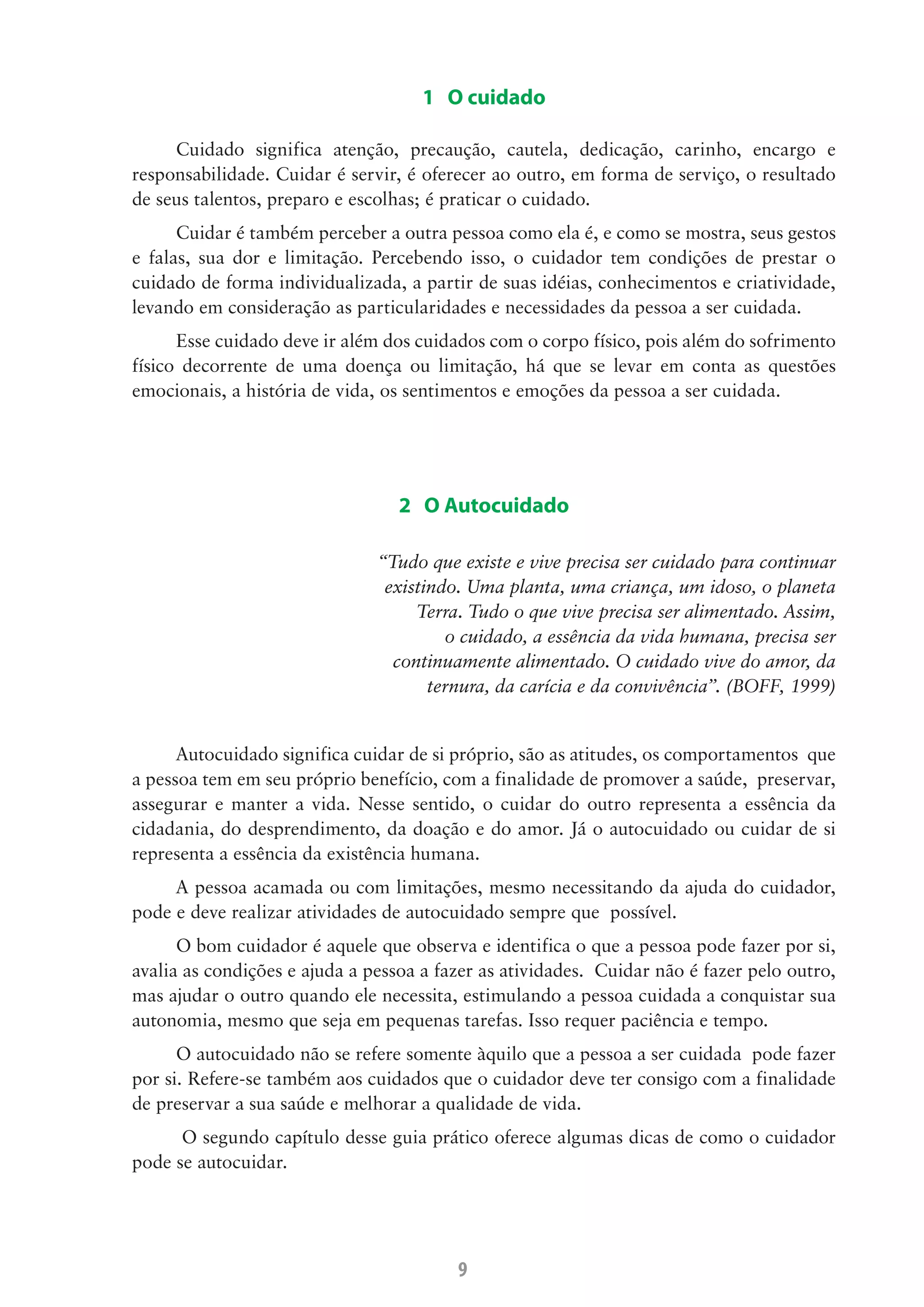 Guia Pratico do Cuidador - Ministério da Saúde