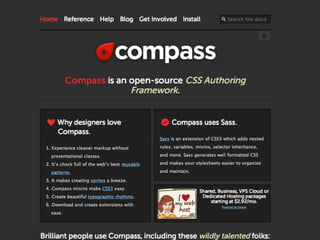 PÉSSIMAS PRÁTICAS
COM CSS, PODEM SER
PIORADAS COM
PRÉ-PROCESSADORES
 