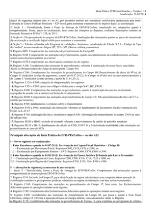 SPED - EFD-Contribuições - Novo Guia Prático 1.14