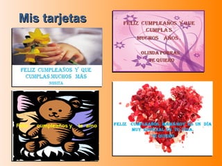 Mis tarjetas 
