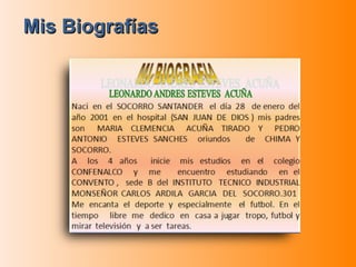 Mis Biografías 