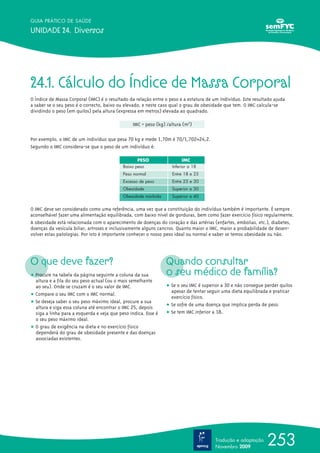 Guia prático de saúde