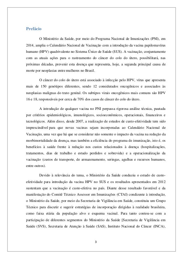 Guia Pratico Hpv Perguntas E Respostas