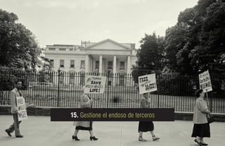 15. Gestione el endoso de terceros
 