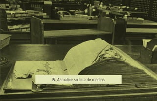 5. Actualice su lista de medios
 