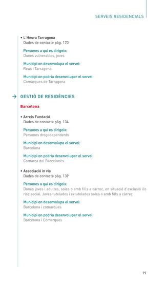 Guia de recursos d'acció social a Catalunya per a l'atenció a les persones. Directori per a ajuntaments