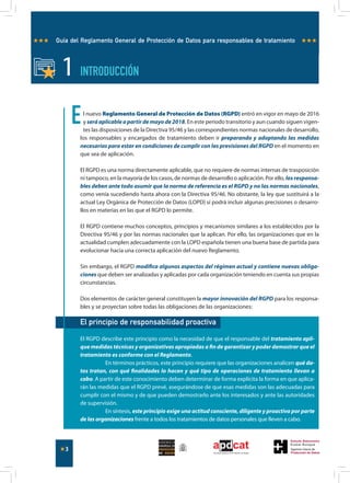 Guía del Reglamento General de Protección de Datos de la UE | PDF