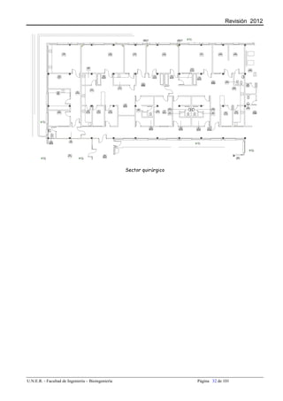 Revisión 2012

Sector quirúrgico

U.N.E.R. - Facultad de Ingeniería – Bioingeniería

Página 32 de 101

 