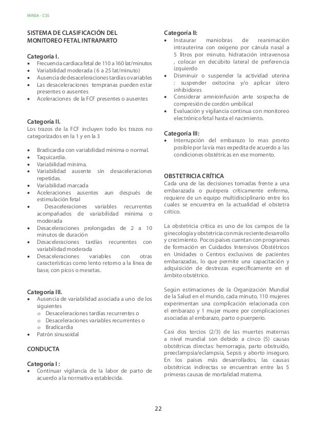 Guias Complicaciones Embarazo Diciembre 2015 Minsa Css