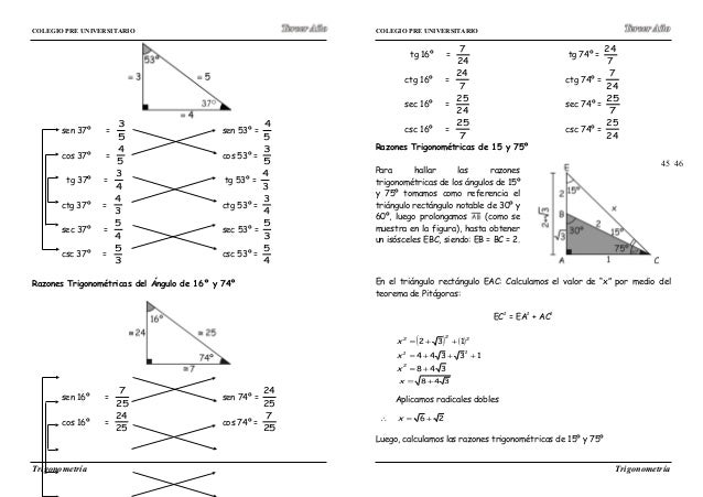 Matematica 3º Grado De Secundaria