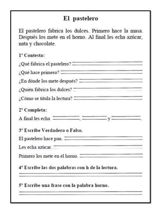 Guias imprimibles para primaria