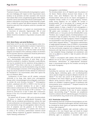 Propafe Guias de manejo de cardiopatias en el embarazo | PDF