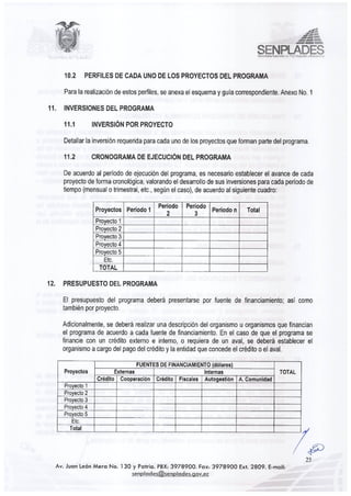 Guia senplades proyectos