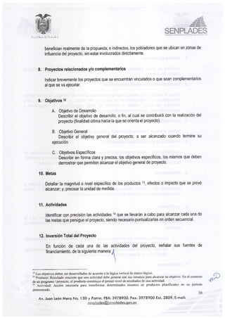 Guia senplades proyectos