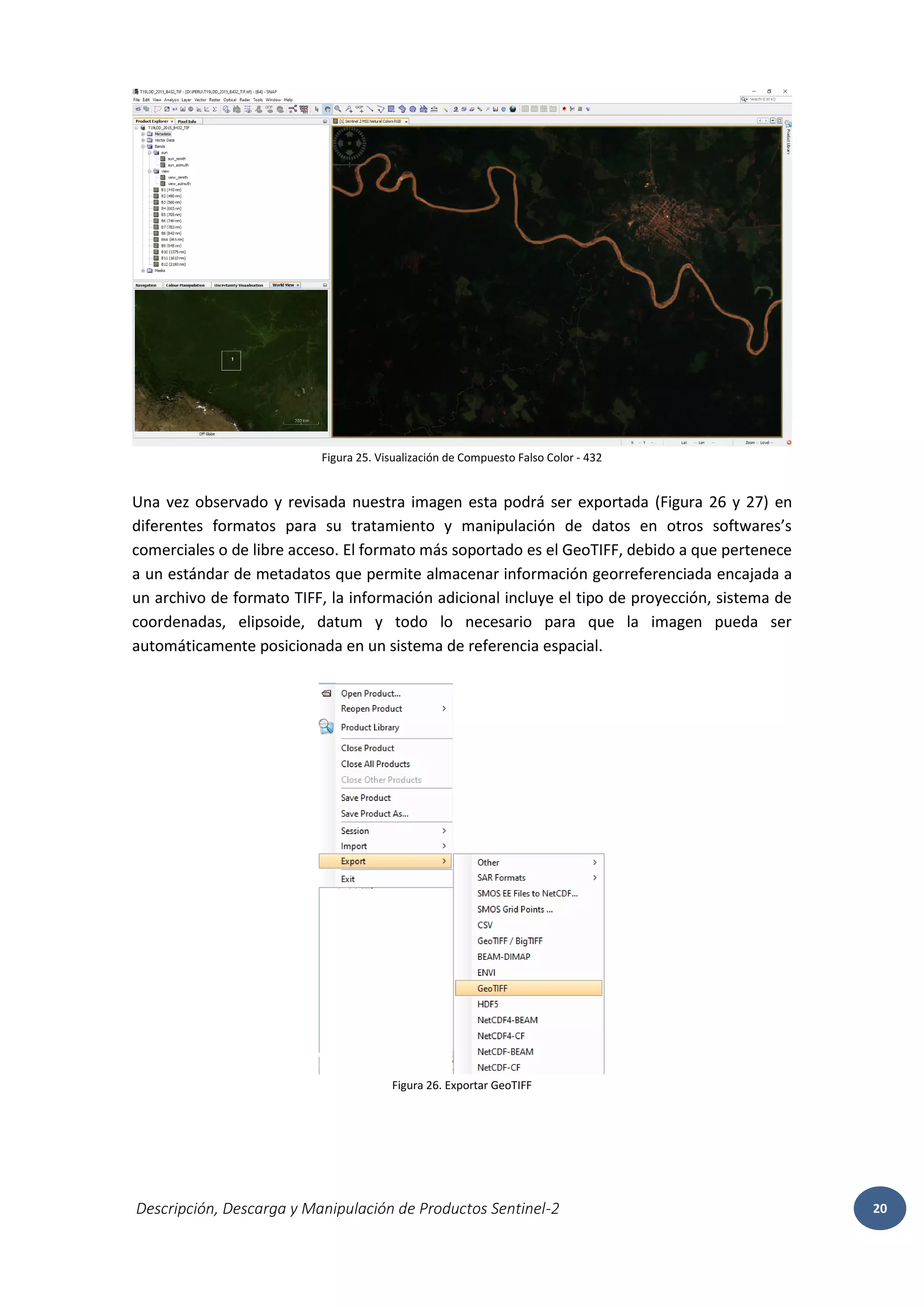 Guia sentinel-2 Español | PDF