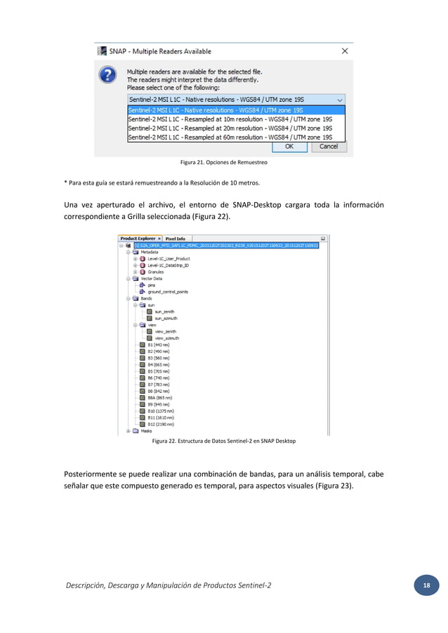 Guia sentinel-2 Español | PDF