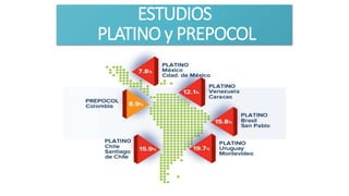 ESTUDIOS
PLATINO y PREPOCOL
 