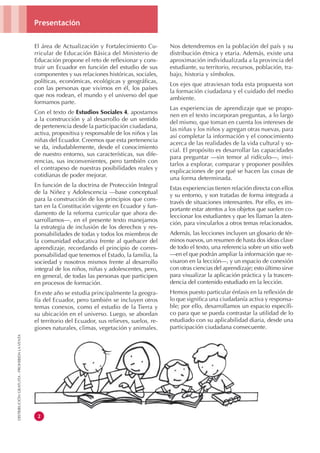 El área de Actualización y Fortalecimiento Cu-         Nos detendremos en la población del país y su
                     ...