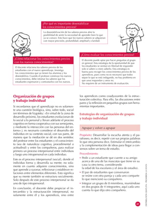 ¿Por qué es importante desestabilizar
                           los conocimientos previos?
                            La...