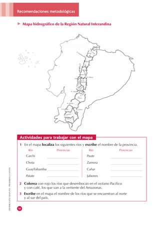 Mapa hidrográfico de la Región Natural Interandina




                                                                   ...