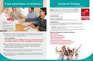 O que aprendemos no Momento I                                                                                    Autoenvio Polishop
                                                                                                                 Traga o máximo de benefícios para o seu empreendimento. Esteja em Autoenvio!


                                                                                                     Para todos aqueles que têm Visão Empreendedora, o Programa Autoenvio
                                                                                                     Polishop é a chave do sucesso. Com ele o empreendedor se compromete a
                                                                                                     completar seus 300 VQs até o dia 19 de cada mês e, como recompensa, recebe
                                                                                                     uma série de benefícios que incentivam o desenvolvimento do seu negócio.

                                                                                                     Como completar 300 VQs no mês?

                                                                                                     1º PEDIDOS PESSOAIS
                                                                                                     Adquirindo produtos de R$ 300,00

                                                                                                     2º PEDIDO DE CONSUMIDORES
                                                                                                     Quando um consumidor adquire produtos de R$ 300,00 e indica o seu ID

 Conceitos                                                                                           3º DERRAMAMENTO
 1 – Compre e use os produtos                                                                        Quando você ou um consumidor adquire produtos com valores superiores a R$ 300,00
 Polishop                                                                                            Ex: Pedidos de R$ 600,00. No My Office >pedidos você poderá derramá-lo. Logo você
                                                                                                     estará qualificado por 2 mês (600/2=300)
 2 – Conte sua experiência e construa
 um negócio lucrativo
                                                                                                       - Importante: o derramamento ocorrerá por no máximo cinco meses. Logo, valores
 3 – Utilize de reuniões caseiras para                                                               superiores a R$ 1.500,00 serão divididos 5.
 expandir sua base de Consumidores                                                                     - Ex: pedido de R$ 2.000,00. Será dividido por 5, então o empreendedor terá um volume
                                                                                                     de qualificação 400 VQs em cada um dos próximos 5 meses.

                                                                                                     Benefícios exclusivos do Programa Autoenvio
     ✓Aprendemos vida”. Estamos convencidos de cadadentro de si próprios o conceito: “Novas ideias
      facilitam sua
                    que os produtos Polishop carregam
                                                      Consumidor ao adquirir os produtos vivencia
                                                                                                     • Bônus Policash
        um processo que sabemos que acontece naturalmente.                                           • Bônus de Início Rápido
                                                                                                     • Bônus Pool Oportunidade
        O Ciclo do Benefício:
                                                                                                     • Bônus Pool Executivo
        O consumidor usa os produtos  beneficia-se dos resultados    apaixona-se
                                                                                                     • Isenção da Taxa de Renovação Anual
        por eles  compartilha com a família e amigos    este processo se repete.
                                                                                                     • Produto do mês com benefícios exclusivos
     ✓Como um empreendedor do Polishop da sua rede desentirá a força de nossosa produtos na ala-
      vancagem do processo de construção
                                         com.vc, você
                                                       negócios. Conte com reputação da
                                                                                                     • Reconhecimento Especial em Eventos

        marca Polishop, com a exposição dos produtos na Polishop TV e, principalmente, com as
        experiências adquiridas com o uso dos produtos.

     ✓Aprendemos que o seuou pelos pedidos de seus consumidorespoderá ser realizado por meio de
      seus pedidos pessoais
                            Volume de Qualificação (VQ) mensal
                                                                diretos.

     ✓Aprendemos quemaiores serãoConsumidores Diretosatingir possuir, maiores de atéseus Bônus de
      Vendas Diretas e
                       quanto mais
                                   as possibilidades de
                                                        você
                                                             um bônus Extra
                                                                              serão
                                                                                     2%, por meio
        do Bônus Top Performance.


10                                                                                                                                                                                                          11
Polishop Opportunity                                                                                                                                                                       Polishop Opportunity
 