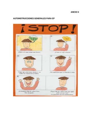 ANEXO 9
AUTOINSTRUCCIONES GENERALES PARA EP
 