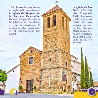 La capilla que se encuentra bajo la torre y que conserva su estilo gótico
tradicional. Recibió el nombre de San Pedro y Sa...