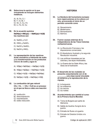 GuÍa Prepa UNAM 2020