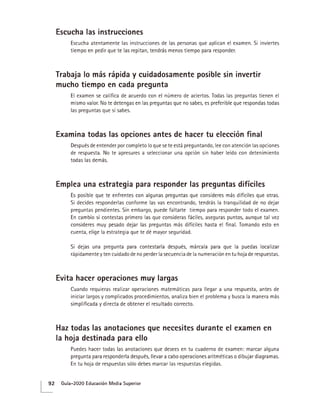 GuÍa Prepa UNAM 2020