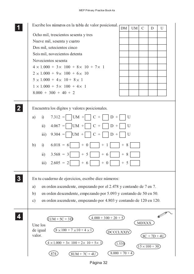Guia valor posicional