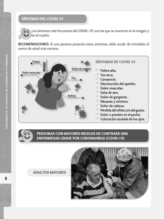 GUÍA
DIDACTICA
"LA
VIOLENCIA
EN
LA
SOMBRA
DE
LA
PANDEMIA"
10
MEDIDAS DE PREVENCIÓN DEL COVID - 19
Evitar el uso compartido...