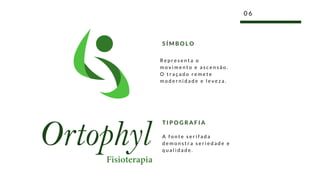 0 6
R e p r e s e n t a o
m o v i m e n t o e a s c e n s ã o .
O t r a ç a d o r e m e t e
m o d e r n i d a d e e l e v e z a .
S Í M B O L O
A f o n t e s e r i f a d a
d e m o n s t r a s e r i e d a d e e
q u a l i d a d e .
T I P O G R A F I A
 