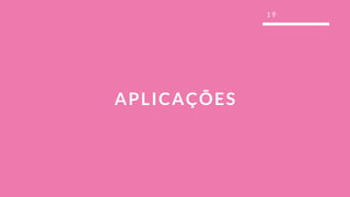 1 9
APLICAÇÕES
 