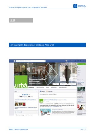 Guia de xarxes socials de l'Ajuntament del Prat de Llobregat 