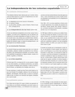 Guía Independencia Hispanoamérica 9º